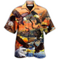 Hawaiian Shirt / Adults / S Eagle By Blood A Hunter By Heart A King Of Sunset Sky - Hawaiian Shirt - Reefox