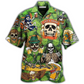 Hawaiian Shirt / Adults / S Beer It's Beer Time Skull - Hawaiian Shirt - Reefox