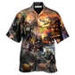 Hawaiian Shirt / Adults / S Skull Love Hunting - Hawaiian Shirt - Reefox