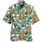 Hawaiian Shirt / Adults / S Lion So Cute Style With Tropical Leaf - Hawaiian Shirt - Reefox