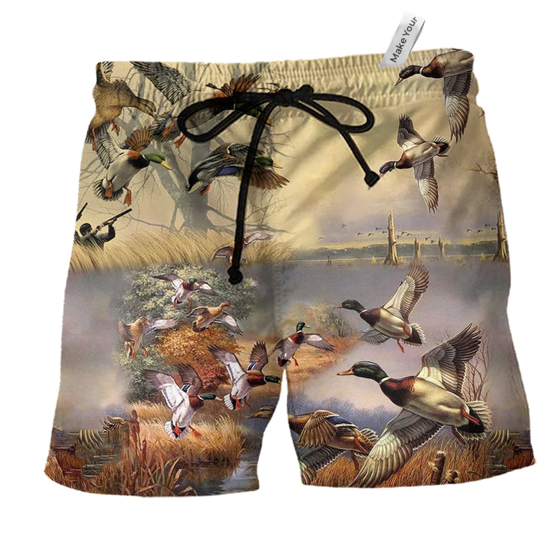 Beach Short / Adults / S Duck Amazing Vintage - Beach Short Reefox - Owls Matrix LTD