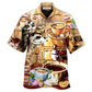 Hawaiian Shirt / Adults / S Coffee You Can Be Sad When You Have A Good - Hawaiian Shirt - Reefox