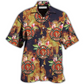 Hawaiian Shirt / Adults / S Firefighter Tropical Floral With Fire Style - Hawaiian Shirt - Reefox