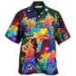 Hawaiian Shirt / Adults / S Christmas Life Is Better With Cricket Merry Christmas Blink Blink - Hawaiian Shirt - Reefox