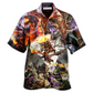 Hawaiian Shirt / Adults / S Dragon Love Life Combat Amazing - Hawaiian Shirt - Reefox