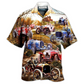Hawaiian Shirt / Adults / S Car Old Vintage - Hawaiian Shirt - Reefox