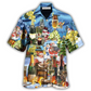 Hawaiian Shirt / Adults / S Wine Lover Green - Hawaiian Shirt - Reefox