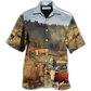 Hawaiian Shirt / Adults / S Cow Large Mountain - Hawaiian Shirt - Reefox