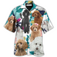Hawaiian Shirt / Adults / S Poodle Lovely Tropical Leaf - Hawaiian Shirt - Reefox