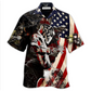Hawaiian Shirt / Adults / S Welder Patriotic - Hawaiian Shirt - Reefox