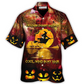 Hawaiian Shirt / Adults / S Hippie Halloween On a Dark Desert Highway Cool Wind in My Hair Witch - Hawaiian Shirt - Reefox