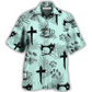 Hawaiian Shirt / Adults / S Coffee Jesus Dog Coffee Sewing Lover - Hawaiian Shirt - Reefox