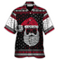 Hawaiian Shirt / Adults / S Christmas Santa Claus Retro Viking Pattern - Hawaiian Shirt - Reefox
