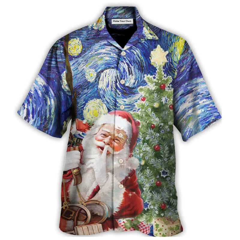 Hawaiian Shirt / Adults / S Christmas Shhhhh! It's Secret Gift For You - Hawaiian Shirt - Reefox