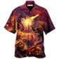 Hawaiian Shirt / Adults / S Dragon Fighting Togerther Love Life - Hawaiian Shirt - Reefox