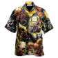Hawaiian Shirt / Adults / S Skull Sign Style - Hawaiian Shirt - Reefox