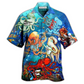 Hawaiian Shirt / Adults / S Octopus Rocktopus Happy - Hawaiian Shirt - Reefox