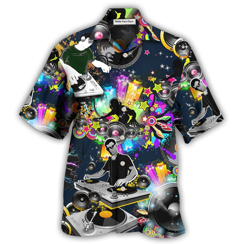 Hawaiian Shirt / Adults / S DJ Colorful Stunning - Hawaiian Shirt - Reefox