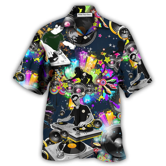 Hawaiian Shirt / Adults / S DJ Colorful Stunning - Hawaiian Shirt - Reefox
