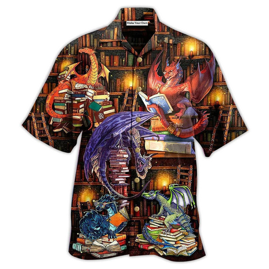 Book My Weekend Is All Booked Lovely Dragon - Hawaiian Shirt - Reefox