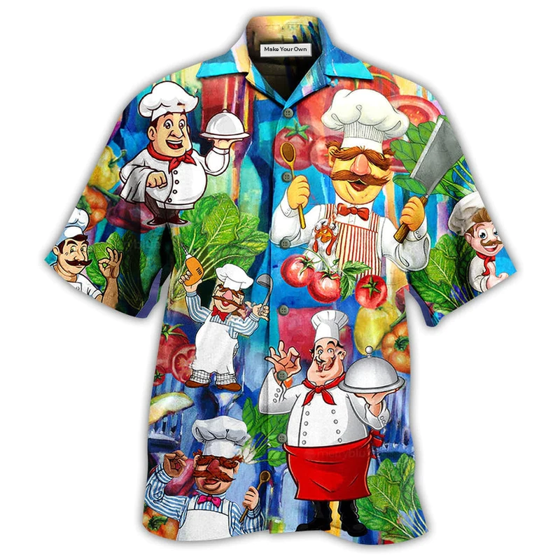Hawaiian Shirt / Adults / S Chef Once You Put My Meat In Your Mouth You're Going To Want To Swallow - Hawaiian Shirt - Reefox