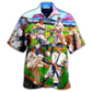 Hawaiian Shirt / Adults / S Baseball Vintage Players Your Passion - Hawaiian Shirt - Reefox