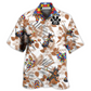 Hawaiian Shirt / Adults / S Doberman Autism With Serious Style - Hawaiian Shirt - Reefox