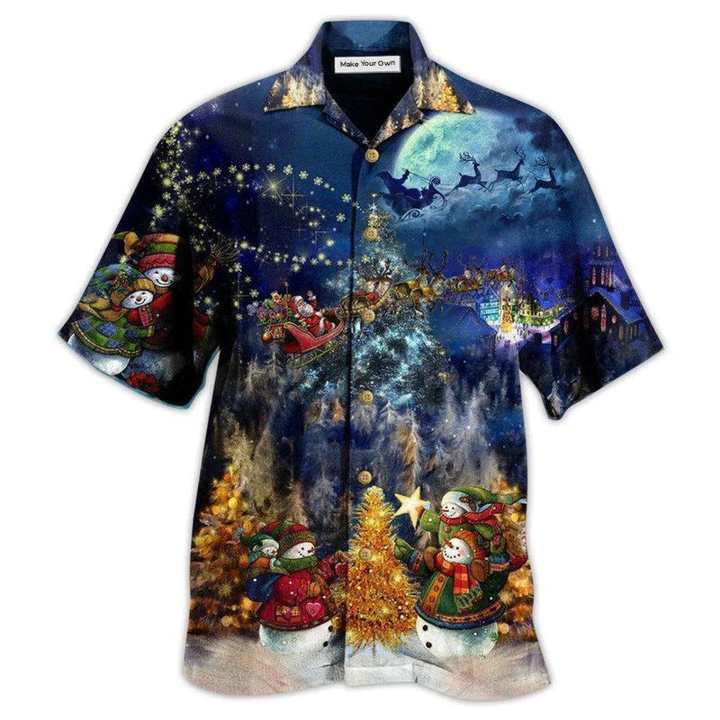 Hawaiian Shirt / Adults / S Christmas Family In Love - Hawaiian Shirt - Reefox