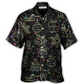 Hawaiian Shirt / Adults / S Christmas Neon Light Stary Amazing Night - Hawaiian Shirt - Reefox