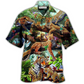 Hawaiian Shirt / Adults / S Leopard Animals Life Is Better With A Leopard In Forest - Hawaiian Shirt - Reefox