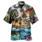 Hawaiian Shirt / Adults / S Dinosaur World Developmental Story - Hawaiian Shirt - Reefox