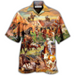 Hawaiian Shirt / Adults / S Cowboy Freedom Life Style Moutain - Hawaiian Shirt - Reefox