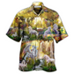 Hawaiian Shirt / Adults / S Horse Fly To Paradise - Hawaiian Shirt - Reefox