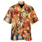 Hawaiian Shirt / Adults / S Clown Funny Happy Funny Life - Hawaiian Shirt - Reefox