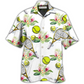 Hawaiian Shirt / Adults / S Tennis Tropical Floral - Hawaiian Shirt - Reefox