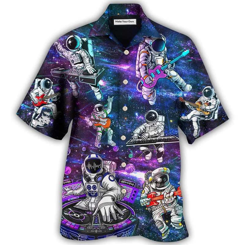 Astronaut It's Showtime Style - Hawaiian Shirt - Reefox