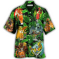 Dragon Drinking Dragon Style - Hawaiian Shirt - Reefox