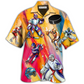 Hawaiian Shirt / Adults / S Ice Hockey Life Style - Hawaiian Shirt - Reefox