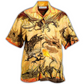 Dragon Skull Fighting On Desert - Hawaiian Shirt - Reefox