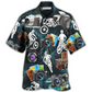 Hawaiian Shirt / Adults / S Camera I Like Cycling And Camera - Hawaiian Shirt - Reefox