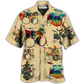 Hawaiian Shirt / Adults / S Drum Awesome Music Instrument - Hawaiian Shirt - Reefox