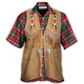 Hawaiian Shirt / Adults / S Christmas Santa Vintage Western Jacket Fringe - Hawaiian Shirt - Reefox