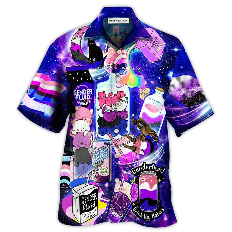 LGBT Gender Fluid - Hawaiian Shirt - Reefox