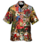 Hawaiian Shirt / Adults / S Christmas Santa Claus In Daily Life - Hawaiian Shirt - Reefox