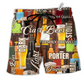 Beach Short / Adults / S Beer Craft Original Factory - Beach Short Reefox - Owls Matrix LTD