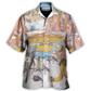 Hawaiian Shirt / Adults / S Climbing Life's A Climb But The View Is Great - Hawaiian Shirt - Reefox