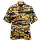 Hawaiian Shirt / Adults / S Gun It's About How To How To Hold It Coolest - Hawaiian Shirt - Reefox