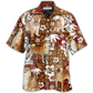 Hawaiian Shirt / Adults / S Akita Dog Lovely Tropical Style - Hawaiian Shirt - Reefox