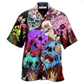 Hawaiian Shirt / Adults / S Skull And Ice Cream - Hawaiian Shirt - Reefox