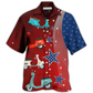 Hawaiian Shirt / Adults / S Scooter USA Star Independence Day - Hawaiian Shirt - Reefox
